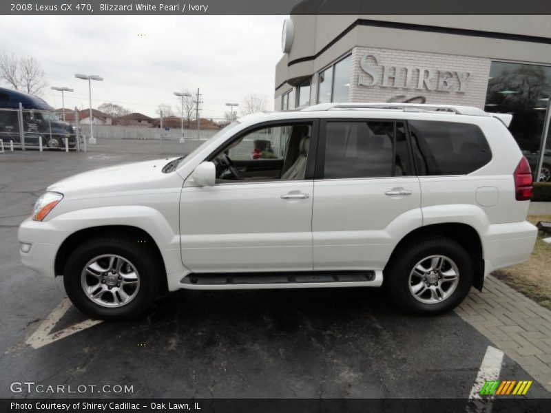 Blizzard White Pearl / Ivory 2008 Lexus GX 470