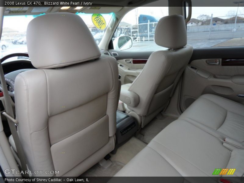 Blizzard White Pearl / Ivory 2008 Lexus GX 470