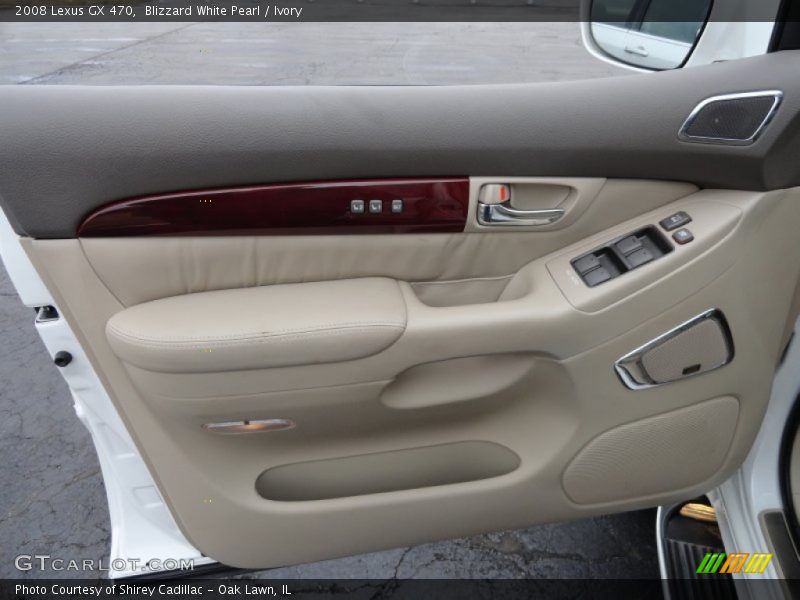 Blizzard White Pearl / Ivory 2008 Lexus GX 470