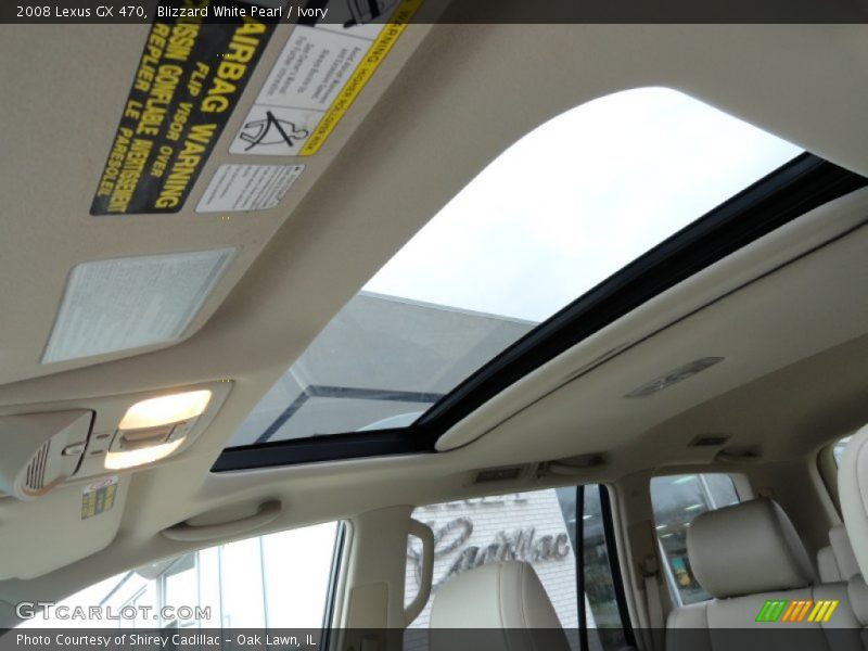 Blizzard White Pearl / Ivory 2008 Lexus GX 470