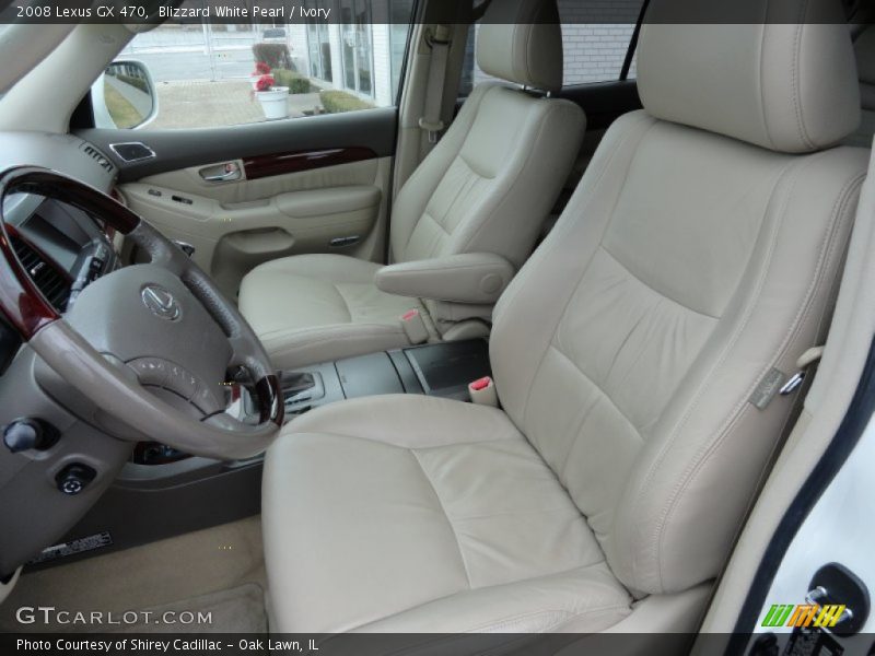 Blizzard White Pearl / Ivory 2008 Lexus GX 470