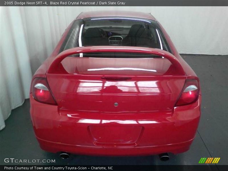 Blaze Red Crystal Pearlcoat / Dark Slate Gray 2005 Dodge Neon SRT-4