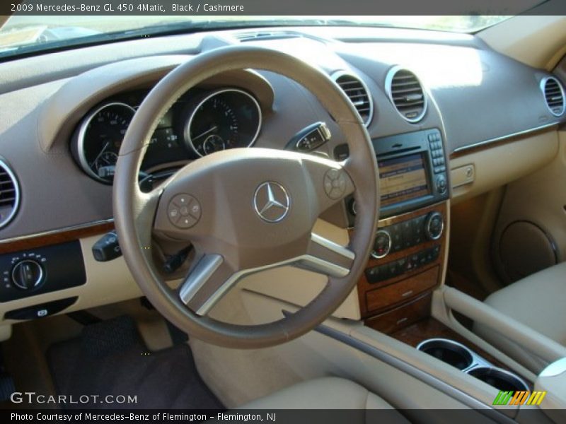 Black / Cashmere 2009 Mercedes-Benz GL 450 4Matic