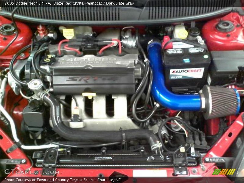 Blaze Red Crystal Pearlcoat / Dark Slate Gray 2005 Dodge Neon SRT-4