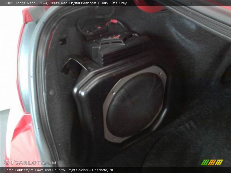 Blaze Red Crystal Pearlcoat / Dark Slate Gray 2005 Dodge Neon SRT-4