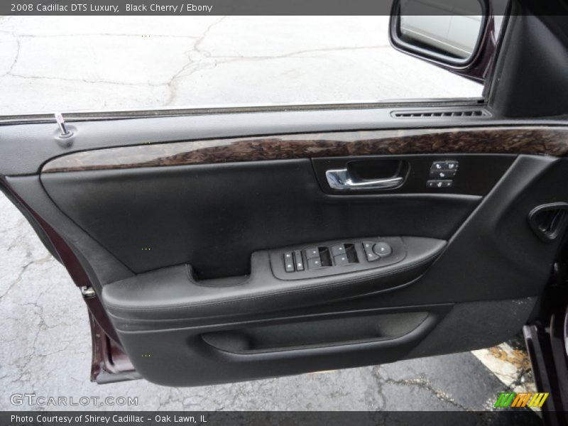 Black Cherry / Ebony 2008 Cadillac DTS Luxury