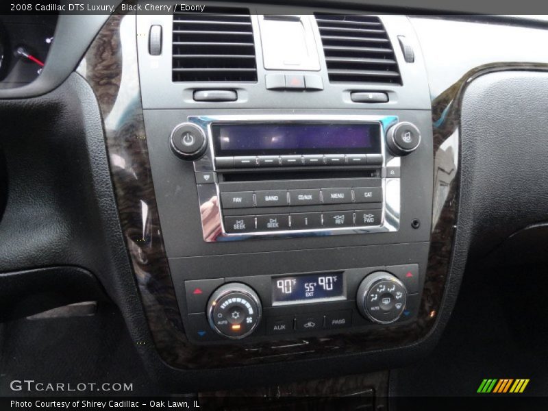 Black Cherry / Ebony 2008 Cadillac DTS Luxury