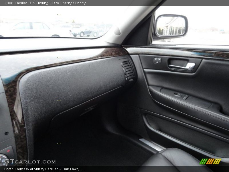 Black Cherry / Ebony 2008 Cadillac DTS Luxury