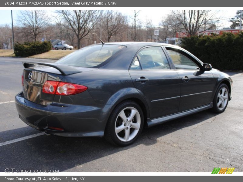 Steel Gray Metallic / Gray 2004 Mazda MAZDA6 i Sport Sedan