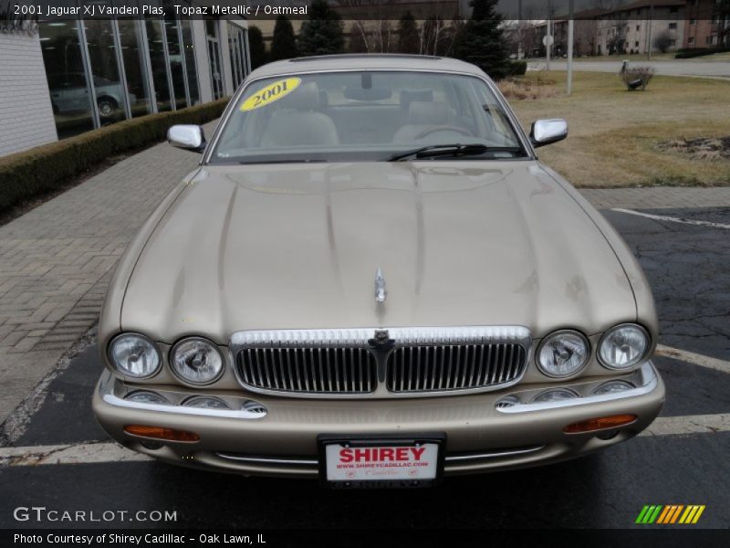 Topaz Metallic / Oatmeal 2001 Jaguar XJ Vanden Plas