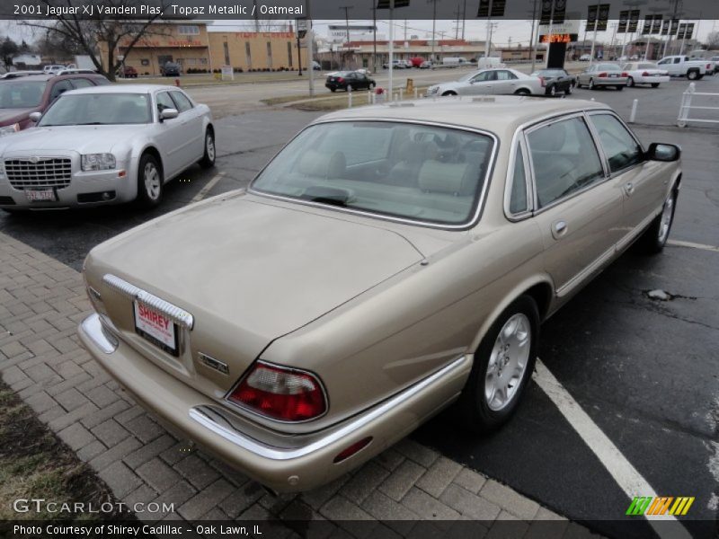 Topaz Metallic / Oatmeal 2001 Jaguar XJ Vanden Plas