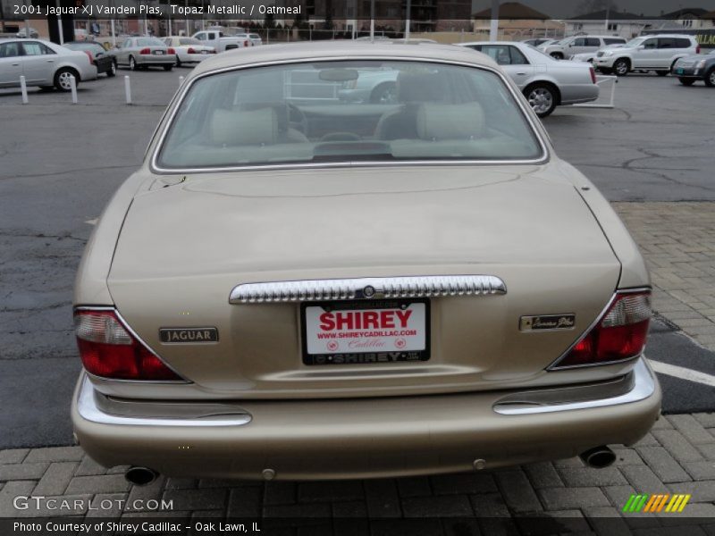 Topaz Metallic / Oatmeal 2001 Jaguar XJ Vanden Plas