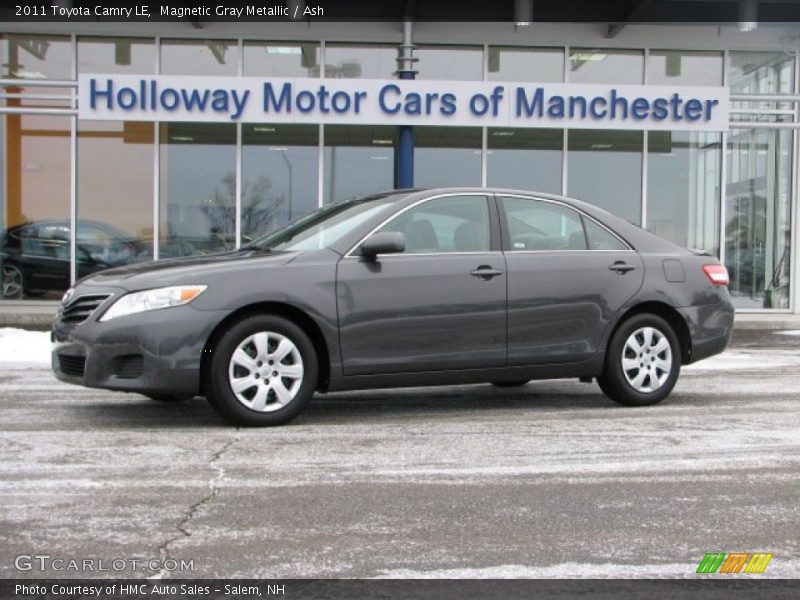 Magnetic Gray Metallic / Ash 2011 Toyota Camry LE