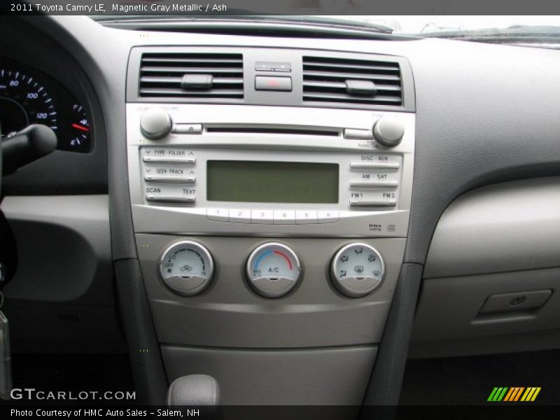 Magnetic Gray Metallic / Ash 2011 Toyota Camry LE