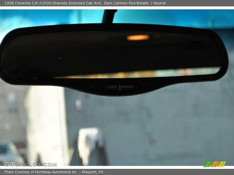 Dark Carmine Red Metallic / Neutral 1998 Chevrolet C/K K1500 Silverado Extended Cab 4x4