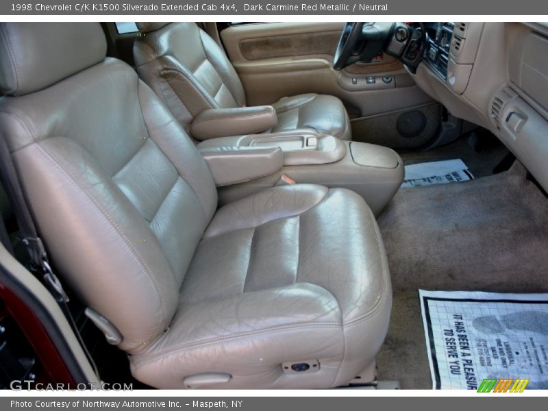 Front Seat of 1998 C/K K1500 Silverado Extended Cab 4x4