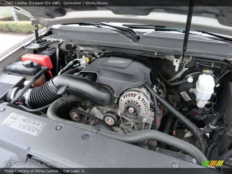  2007 Escalade ESV AWD Engine - 6.2 Liter OHV 16-Valve VVT V8