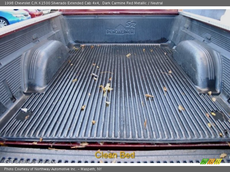 Dark Carmine Red Metallic / Neutral 1998 Chevrolet C/K K1500 Silverado Extended Cab 4x4