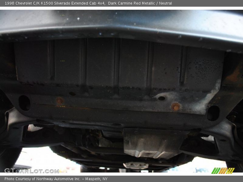 Dark Carmine Red Metallic / Neutral 1998 Chevrolet C/K K1500 Silverado Extended Cab 4x4