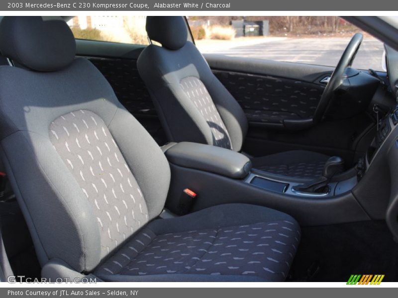 Alabaster White / Charcoal 2003 Mercedes-Benz C 230 Kompressor Coupe