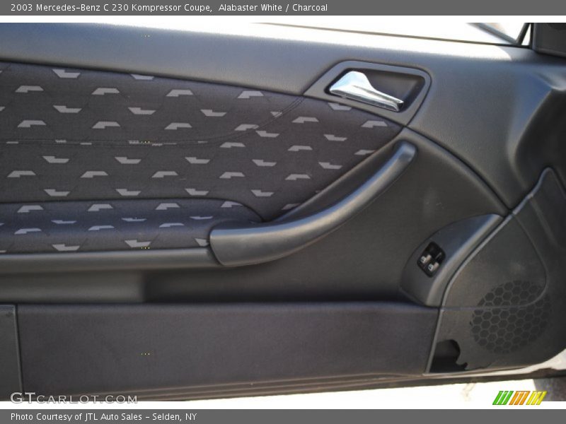 Alabaster White / Charcoal 2003 Mercedes-Benz C 230 Kompressor Coupe