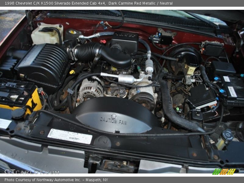  1998 C/K K1500 Silverado Extended Cab 4x4 Engine - 5.7 Liter OHV 16-Valve V8