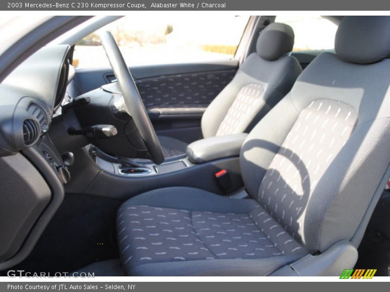 Alabaster White / Charcoal 2003 Mercedes-Benz C 230 Kompressor Coupe