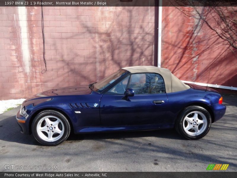  1997 Z3 1.9 Roadster Montreal Blue Metallic