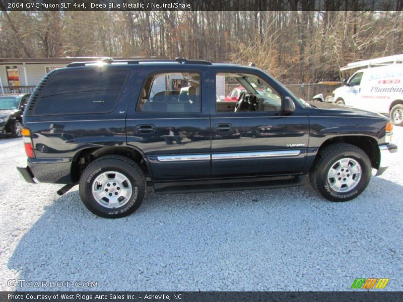 Deep Blue Metallic / Neutral/Shale 2004 GMC Yukon SLT 4x4