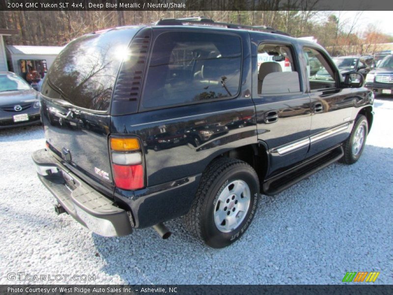 Deep Blue Metallic / Neutral/Shale 2004 GMC Yukon SLT 4x4