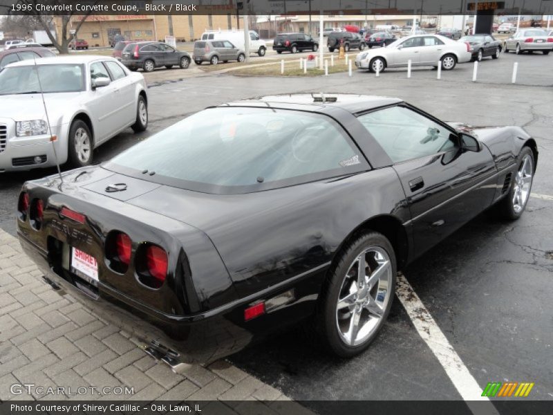 Black / Black 1996 Chevrolet Corvette Coupe