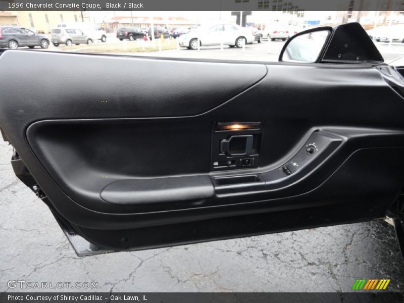 Black / Black 1996 Chevrolet Corvette Coupe