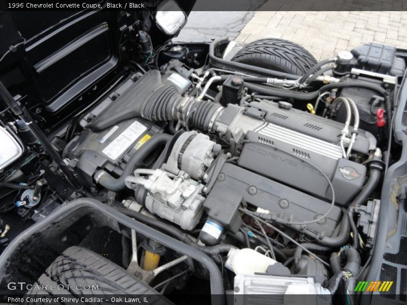  1996 Corvette Coupe Engine - 5.7 Liter OHV 16-Valve LT1 V8