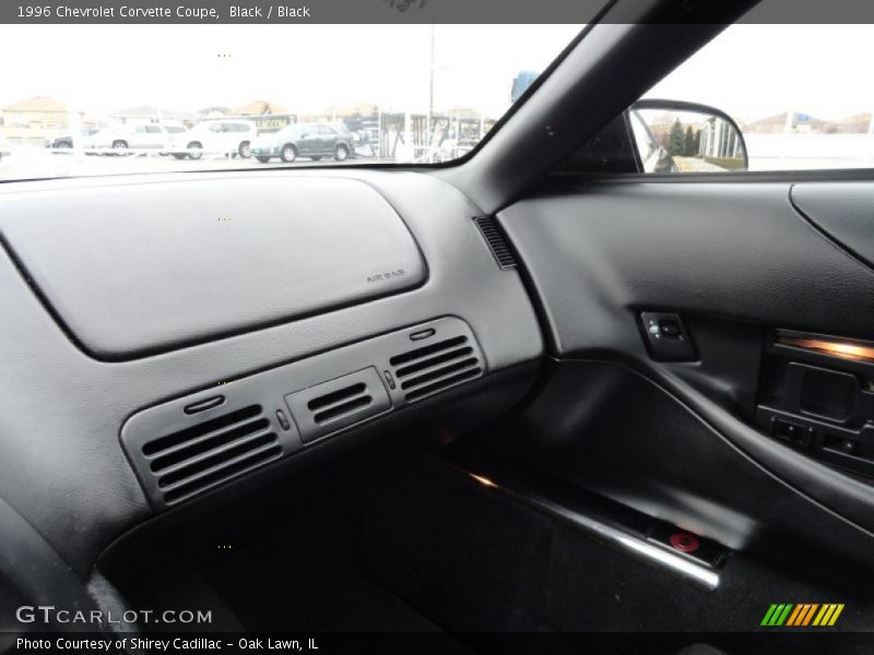 Black / Black 1996 Chevrolet Corvette Coupe