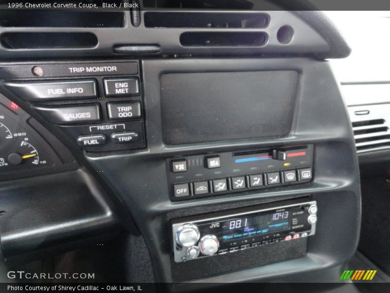 Black / Black 1996 Chevrolet Corvette Coupe