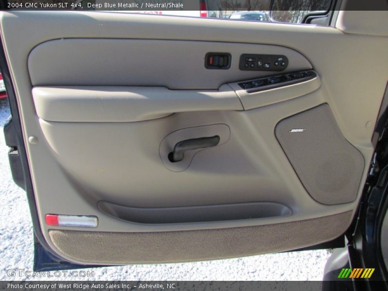 Deep Blue Metallic / Neutral/Shale 2004 GMC Yukon SLT 4x4