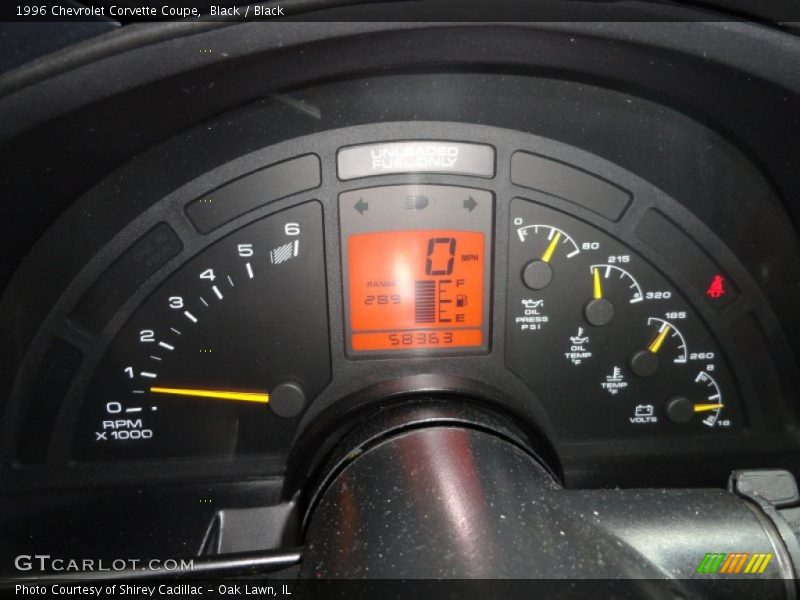  1996 Corvette Coupe Coupe Gauges
