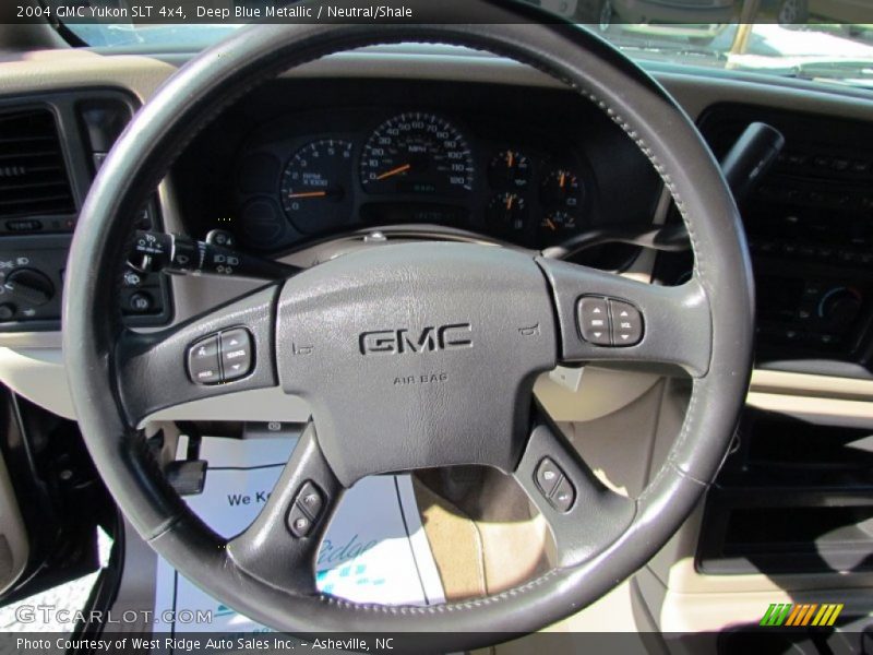 Deep Blue Metallic / Neutral/Shale 2004 GMC Yukon SLT 4x4