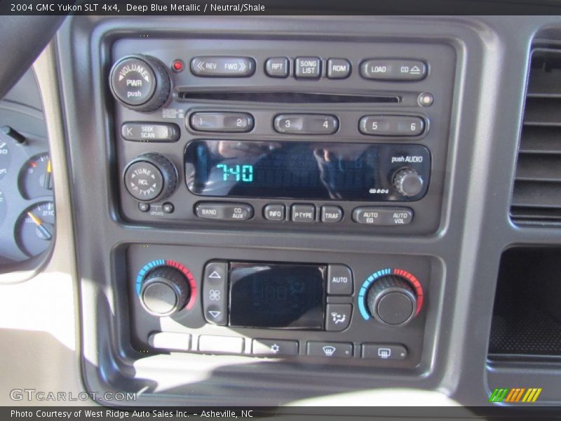 Deep Blue Metallic / Neutral/Shale 2004 GMC Yukon SLT 4x4