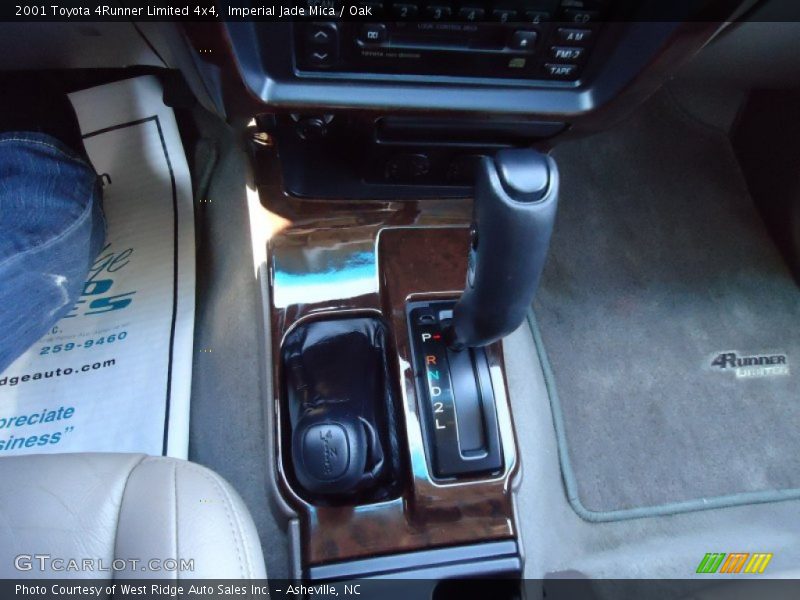  2001 4Runner Limited 4x4 4 Speed Automatic Shifter