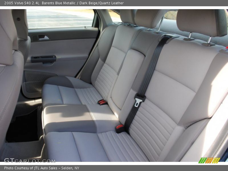 Barents Blue Metallic / Dark Beige/Quartz Leather 2005 Volvo S40 2.4i