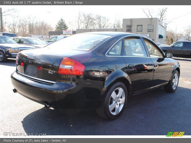 Brilliant Black / Beige 2002 Audi A6 2.7T quattro Sedan