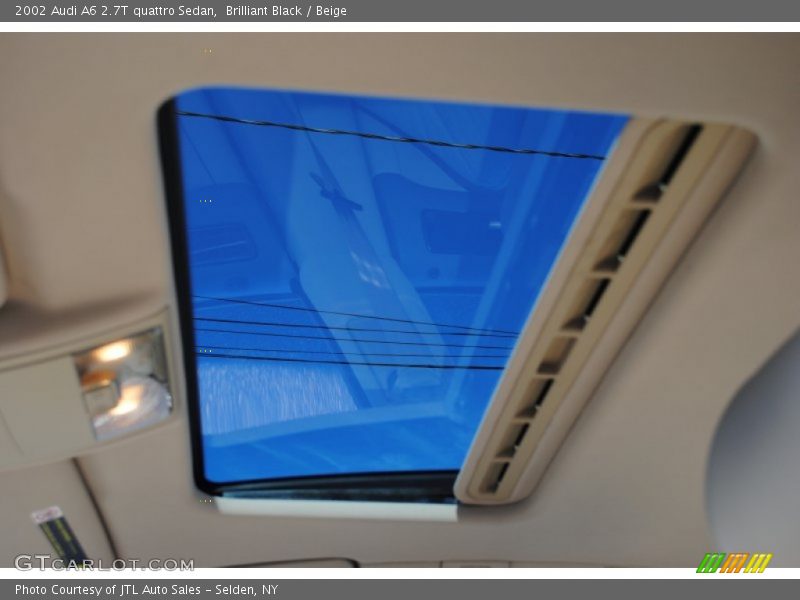 Brilliant Black / Beige 2002 Audi A6 2.7T quattro Sedan