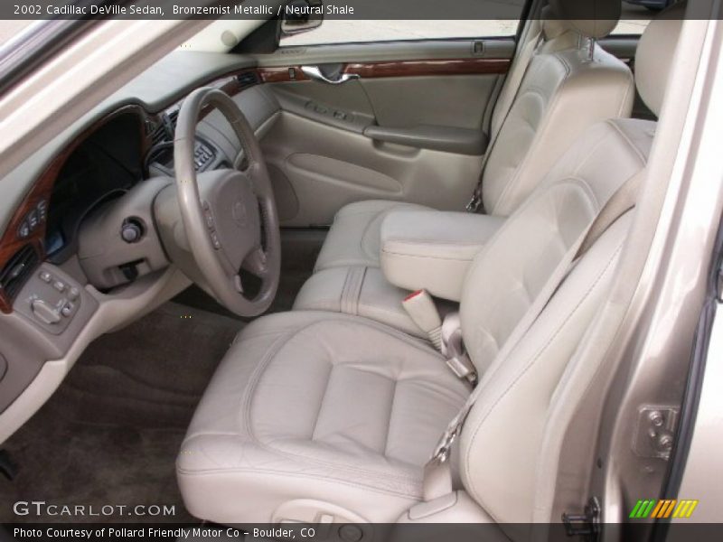 Bronzemist Metallic / Neutral Shale 2002 Cadillac DeVille Sedan