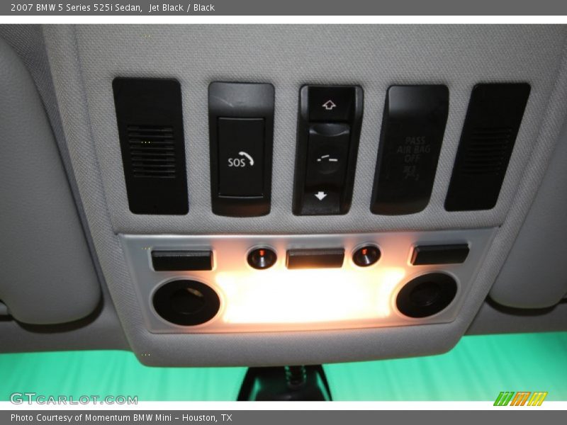 Jet Black / Black 2007 BMW 5 Series 525i Sedan