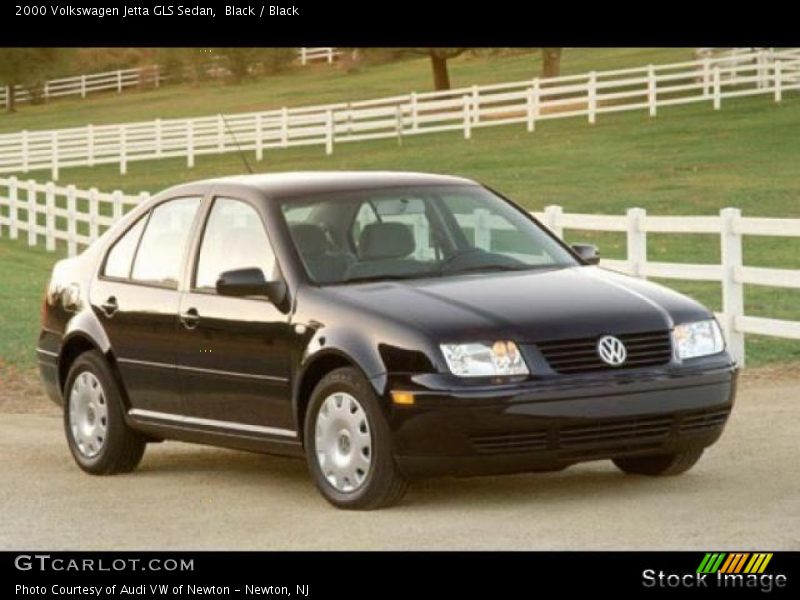 Black / Black 2000 Volkswagen Jetta GLS Sedan