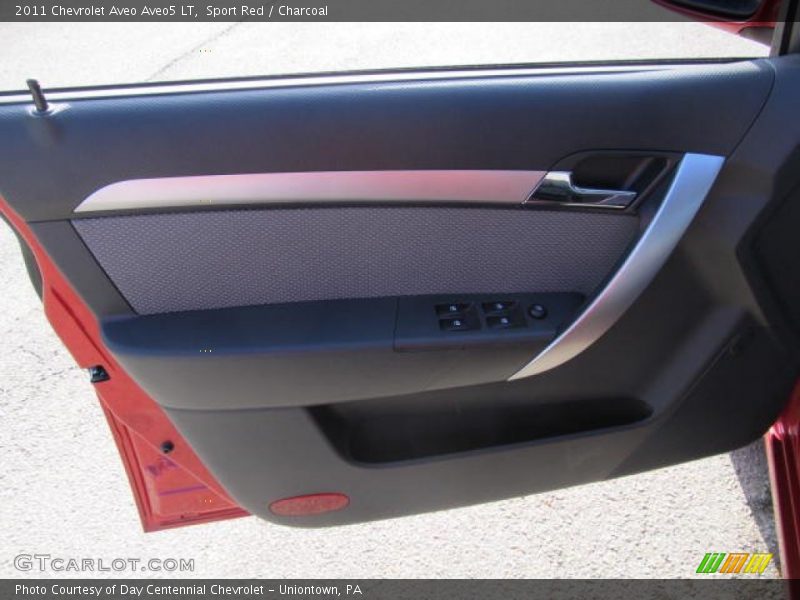 Sport Red / Charcoal 2011 Chevrolet Aveo Aveo5 LT