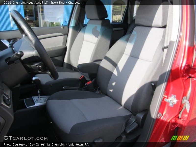 Sport Red / Charcoal 2011 Chevrolet Aveo Aveo5 LT