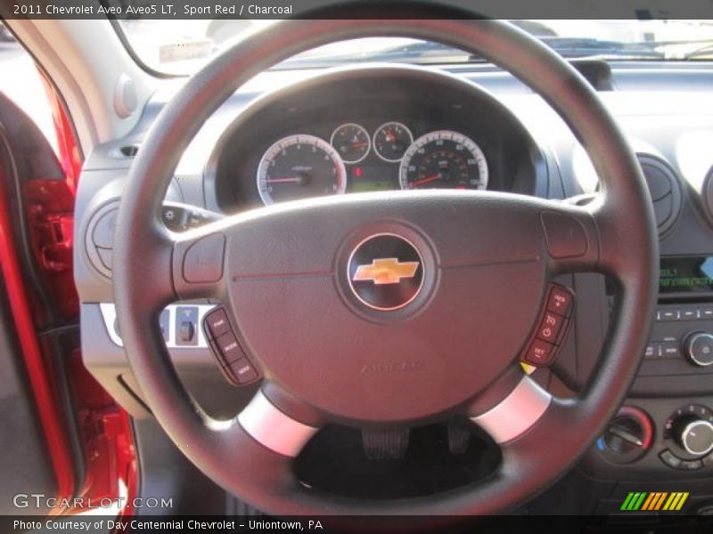 Sport Red / Charcoal 2011 Chevrolet Aveo Aveo5 LT