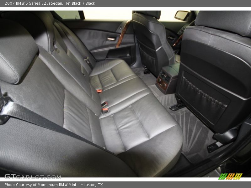 Jet Black / Black 2007 BMW 5 Series 525i Sedan